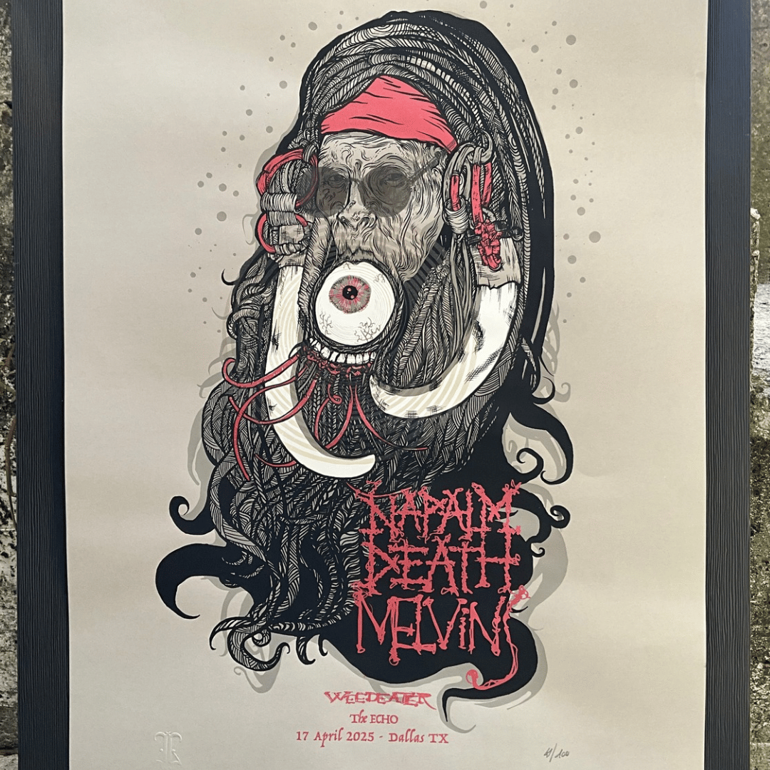 NAPALM DEATH - the MELVINS | Jj Farfante ArtLab